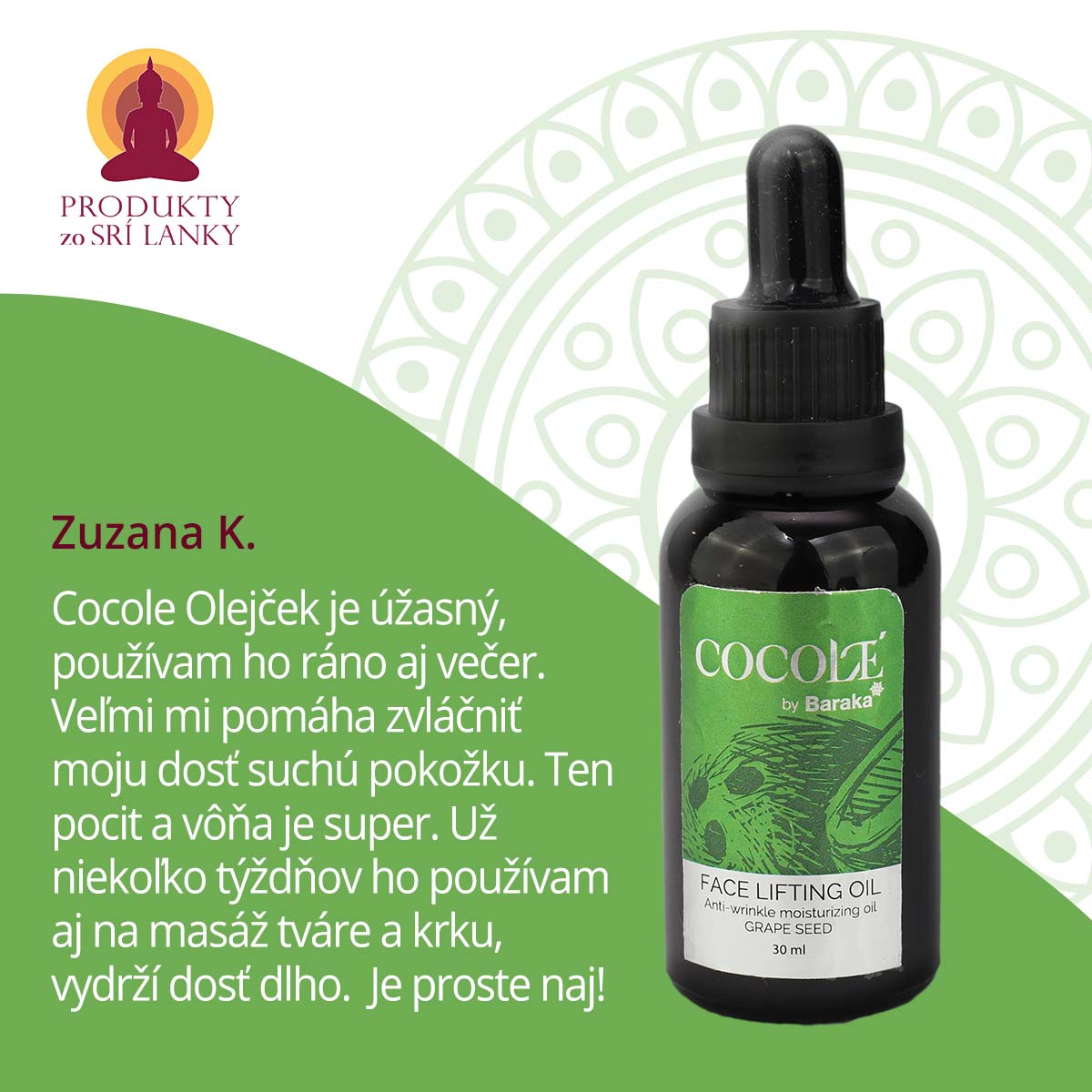 Recenzia Cocole olejcek